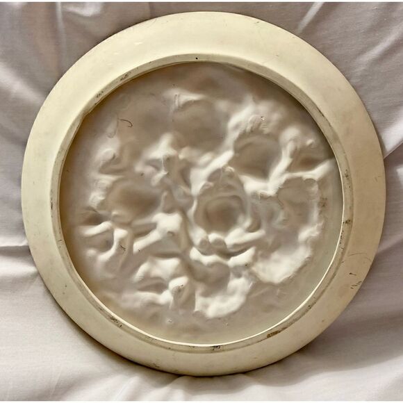 Vintage 1960’s MCM 3D Floral Pastel Wall Decor - Picture 5 of 6